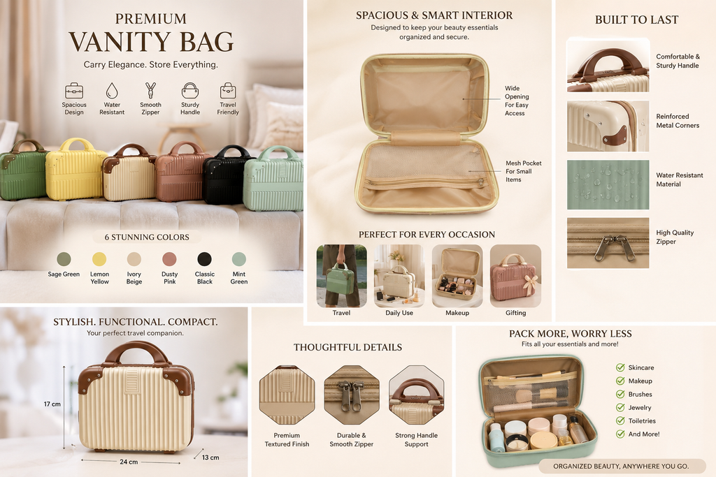 Premium Vanity Bag